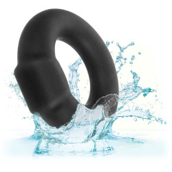 alpha ring by Calextotics Cockring Silicone Optimum Alpha 32mm Noir